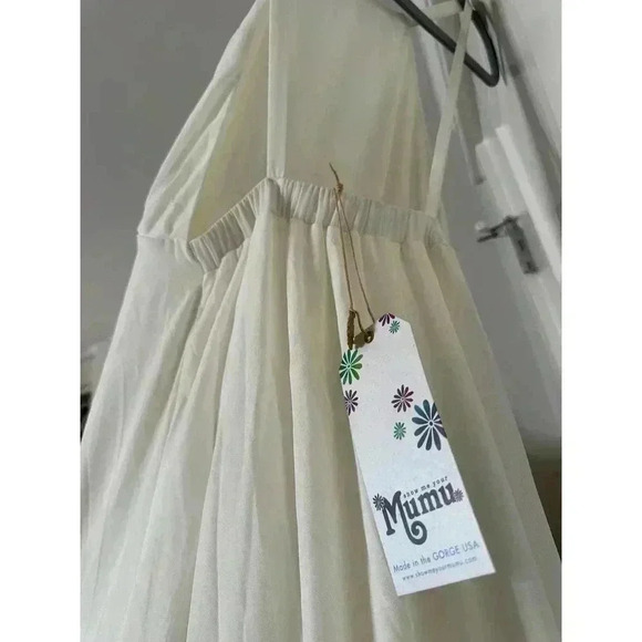SHOW ME YOUR MUMU Amanda Maxi Dress ~ Wedding Cake Chiffon - XS - NWT - Picture 6 of 7